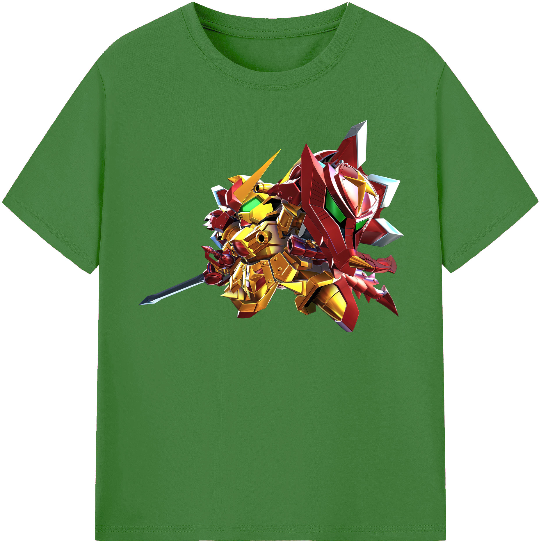 （画像用） 機動戦士ガンダム Mobile Suit Gundam レディースカジュアルプリントTシャツ（綿100％）